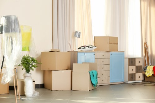 Moving team handling a home removal in Lambeth