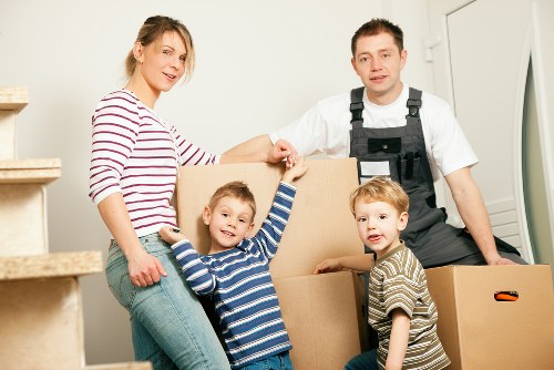 House movers helping with a Lambeth home relocation