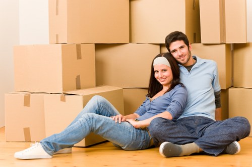 Local removalists assisting with a family home move in Lambeth