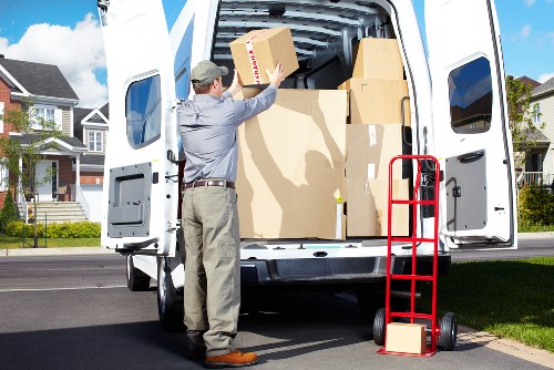 Local furniture collection vehicle ready for pick-up across Lambeth neighbourhoods