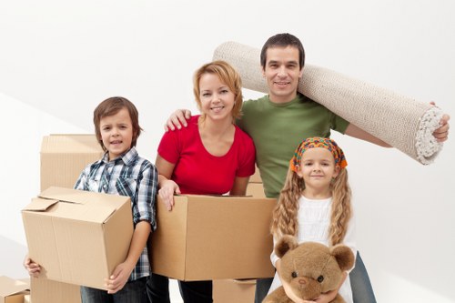 House removal service planning and unloading in Lambeth