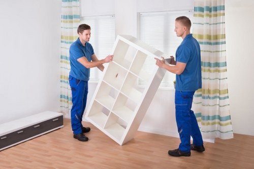 Home moving service planning for a Lambeth property